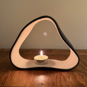 Candle Holder - Black